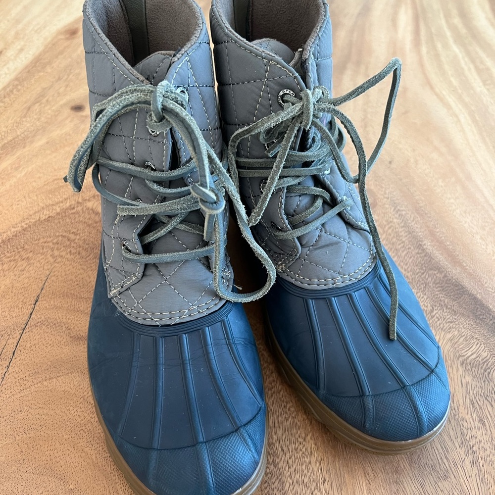 Feet grew after my pregnancy. Wore them for one trip up north.